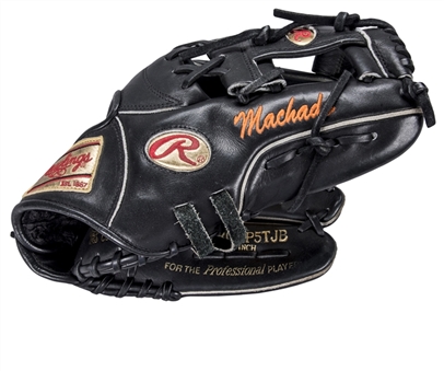 2014 Manny Machado Game Used Rawlings Pro NP5TJB Model Glove (PSA/DNA)